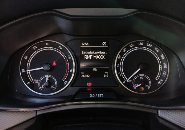 Skoda Kamiq cena 82900 przebieg: 26822, rok produkcji 2021 z Tłuszcz małe 497